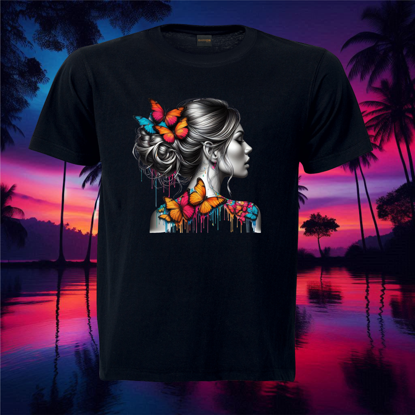 Lady and her Butterfly's 2