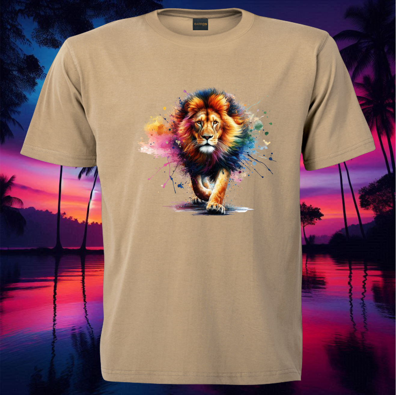 Color Splash Lion