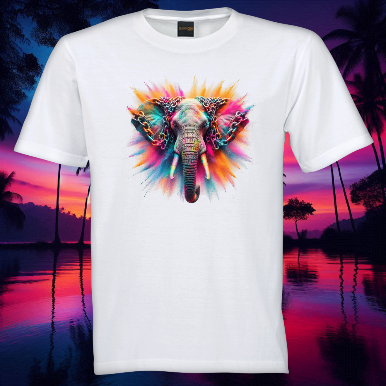 Powder Splash Elephant