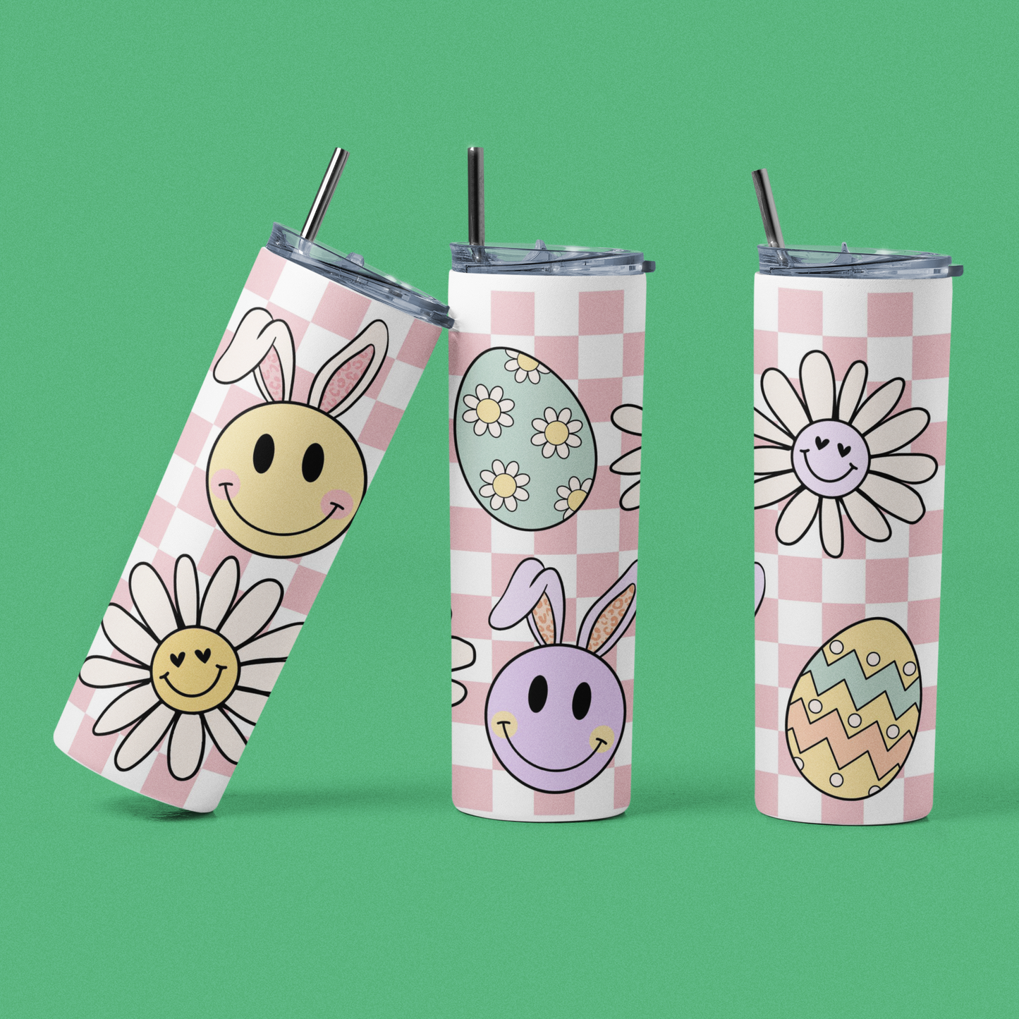 Smiley Face & Easter Eggs