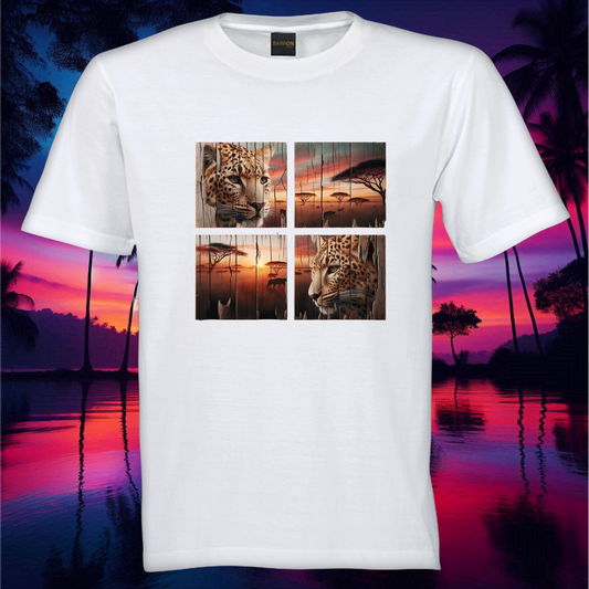 Sunset Leopard