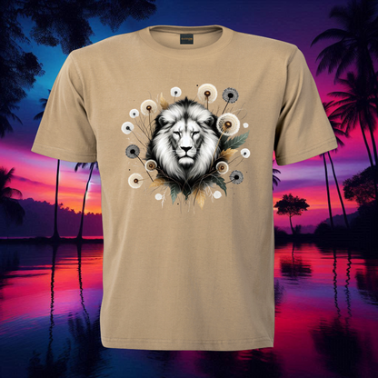 Lion with Dandelions