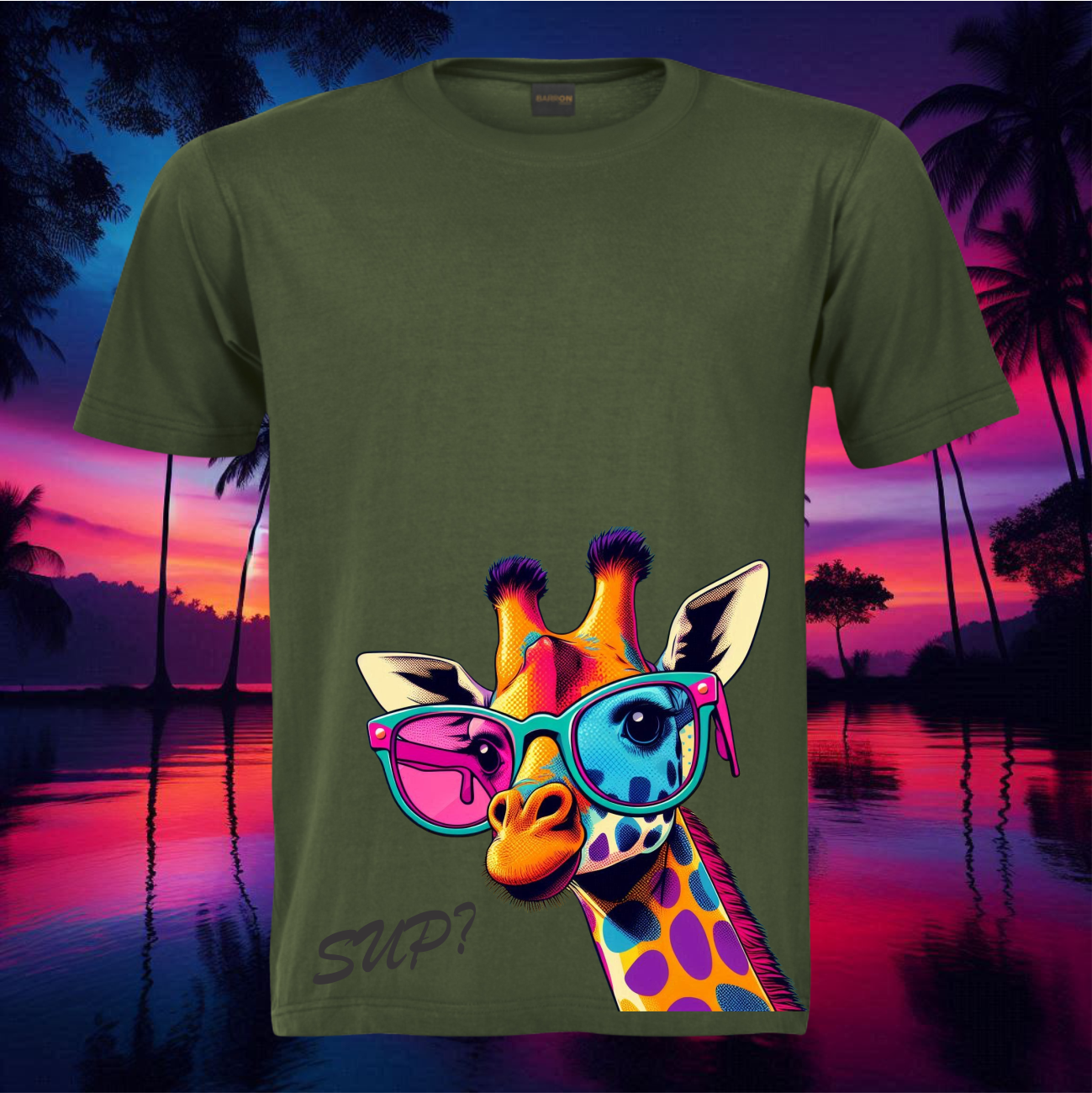 Retro Giraffe