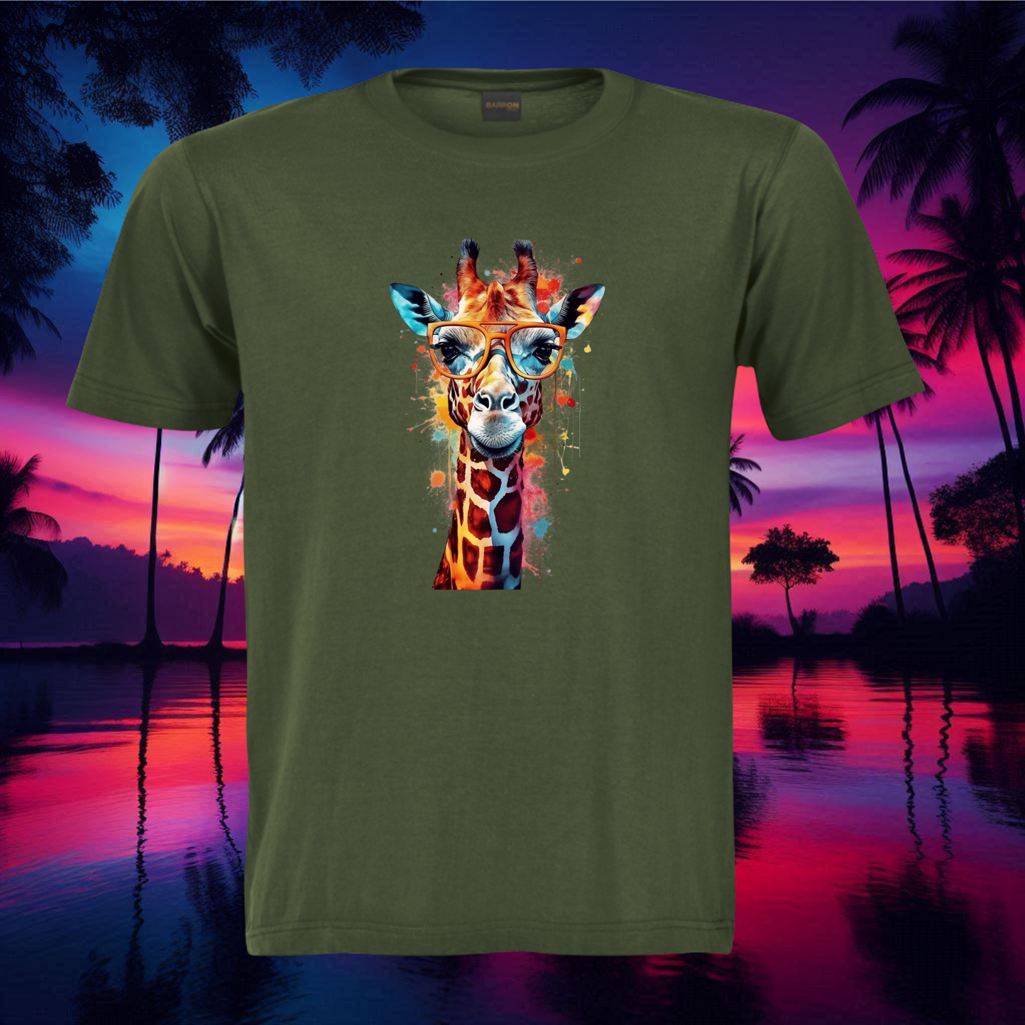 Retro Giraffe