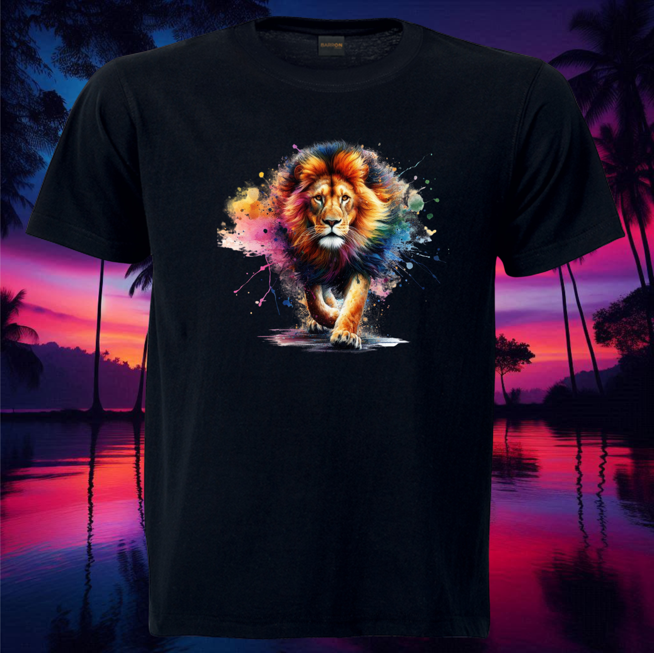 Color Splash Lion