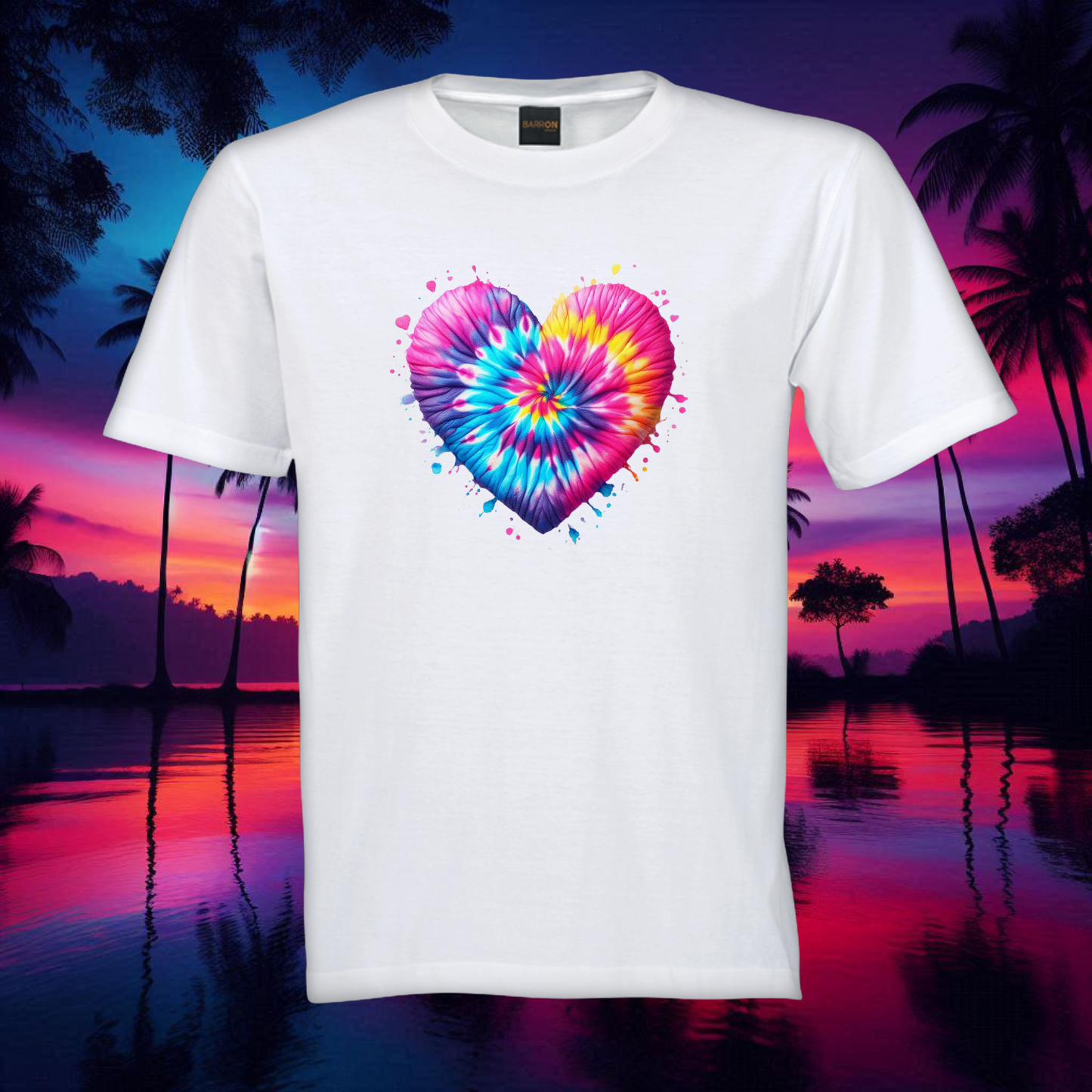 Tie Dye Heart