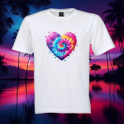 Tie Dye Heart