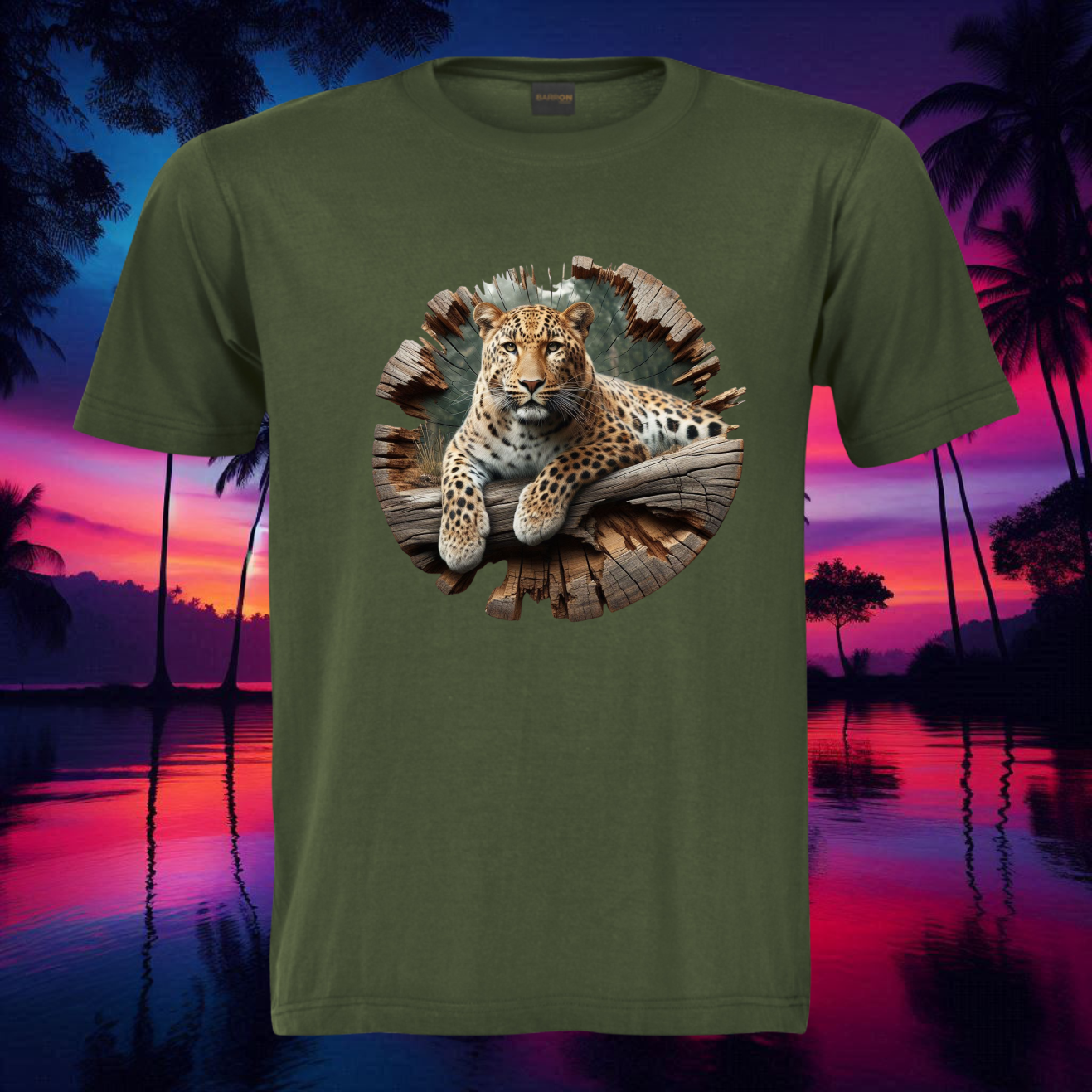Leopard Round